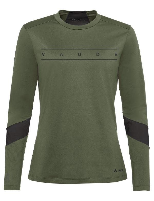 VAUDE Women's Qimsa LS Logo Shirt cedar wood Gr&ouml;&szlig; 38