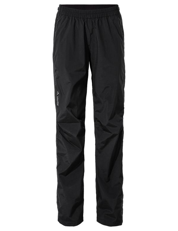 VAUDE Women's Yaras Rain Zip Pants IV black Gr&ouml;&szlig; 40