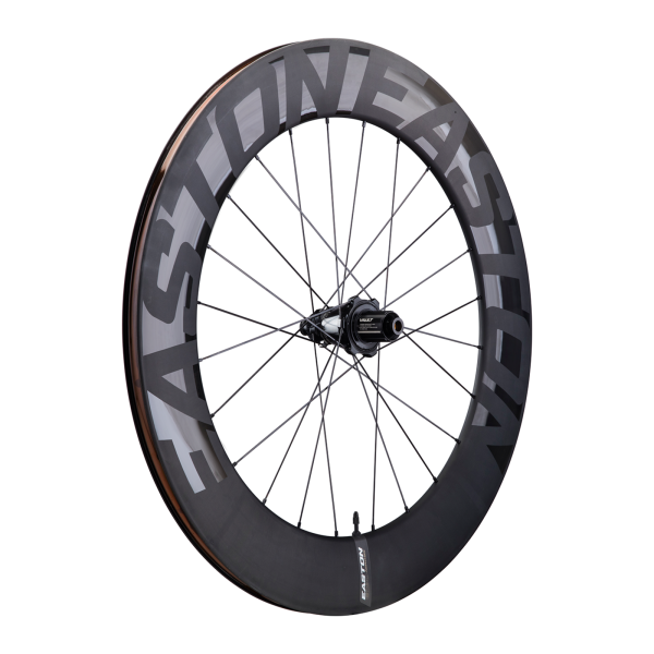 Easton EC90 AERO 85 Road CLN Disc Wheel 700C/'12X142 SHI matte carbon/ultra gloss
