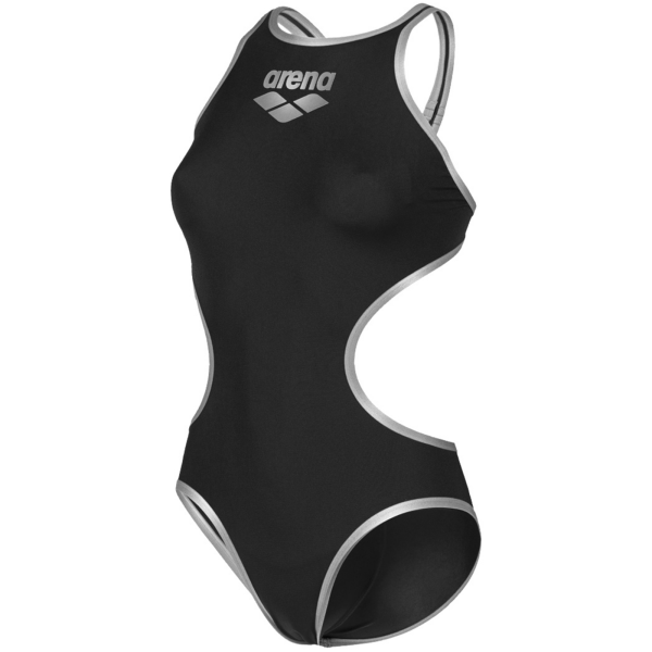 Arena W Arena One Biglogo One Piece D 40 black/silver r Damen