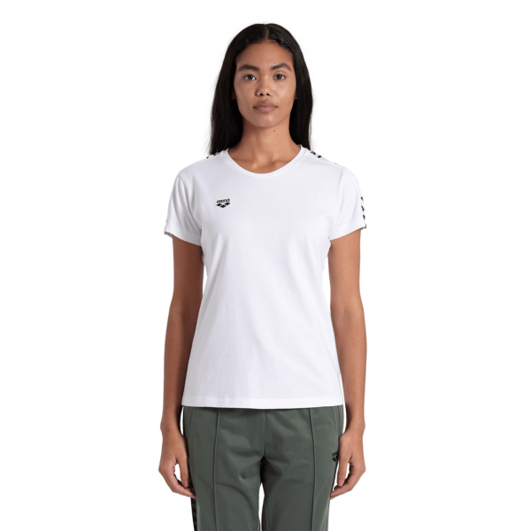 Arena W T-Shirt Team M white/white/black Damen
