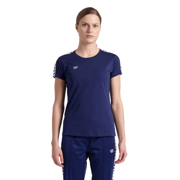 Arena W T-Shirt Team M navy/white/navy Damen