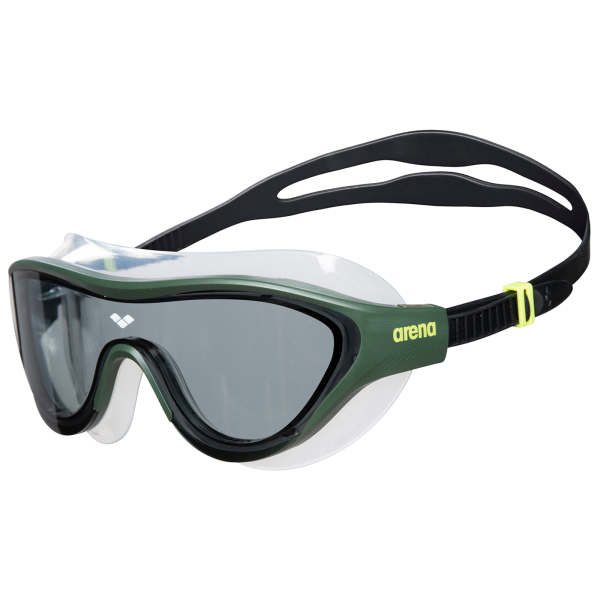 Arena The One Mask one size smoke/deep green/black Unisex