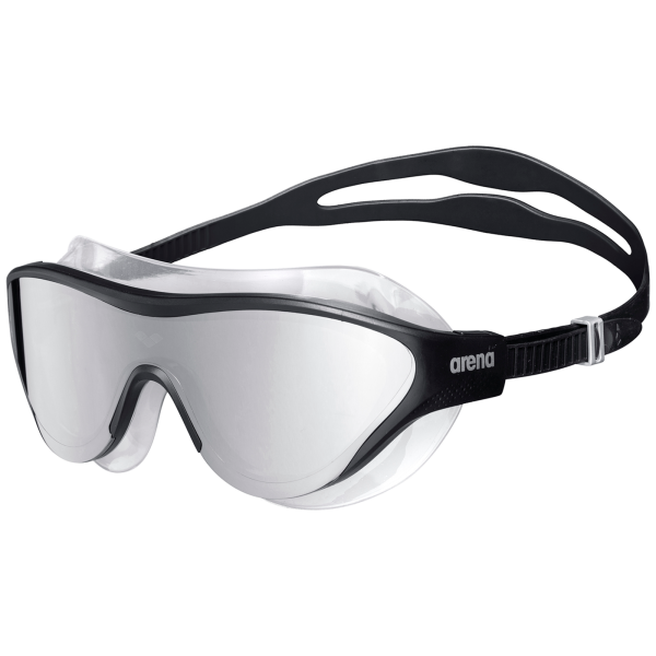 Arena The One Mask Mirror one size silver/black/black Unisex