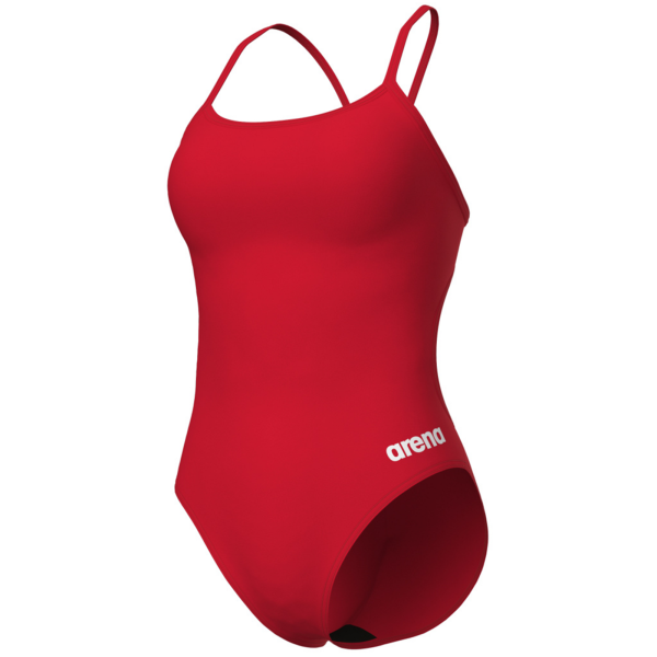 Arena W Swimsuit Lace Back Solid D 34 red/white Damen
