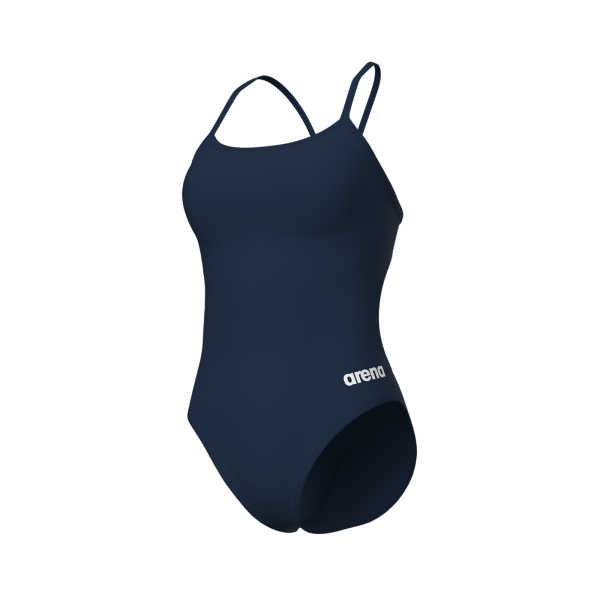 Arena W Swimsuit Lace Back Solid D 32 navy/white Damen