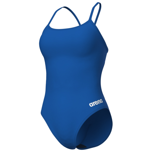 Arena W Swimsuit Lace Back Solid D 32 royal/white Damen