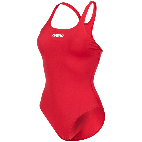 Arena W Team Swimsuit Swim Pro Solid D 32 red/white Damen