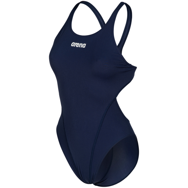 Arena W Team Swimsuit Swim Tech Solid D 38 navy/white Damen