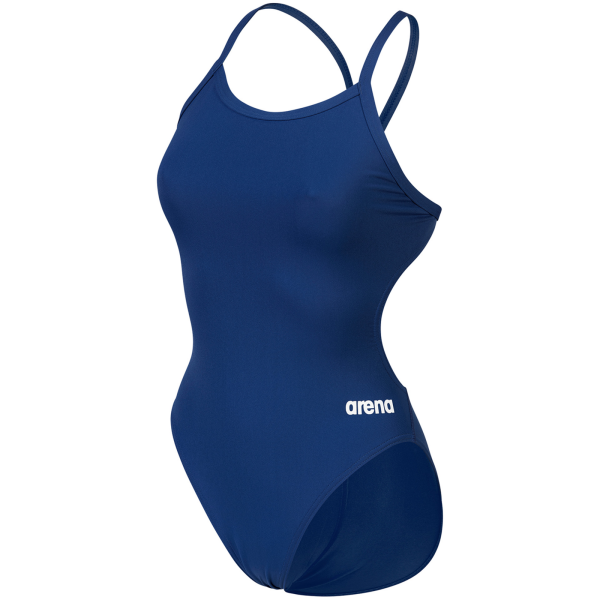 Arena W Team Swimsuit Challenge Solid D 38 navy/white Damen
