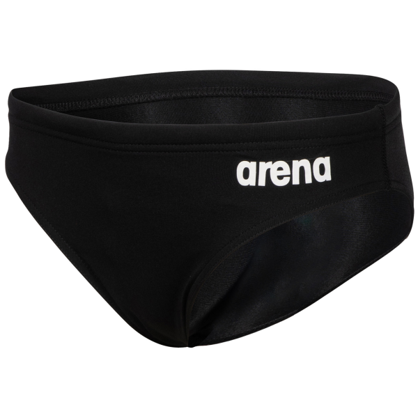 Arena B Team Swim Briefs Solid 116 black/white Jungen
