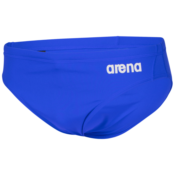Arena B Team Swim Briefs Solid 128 royal/white Jungen