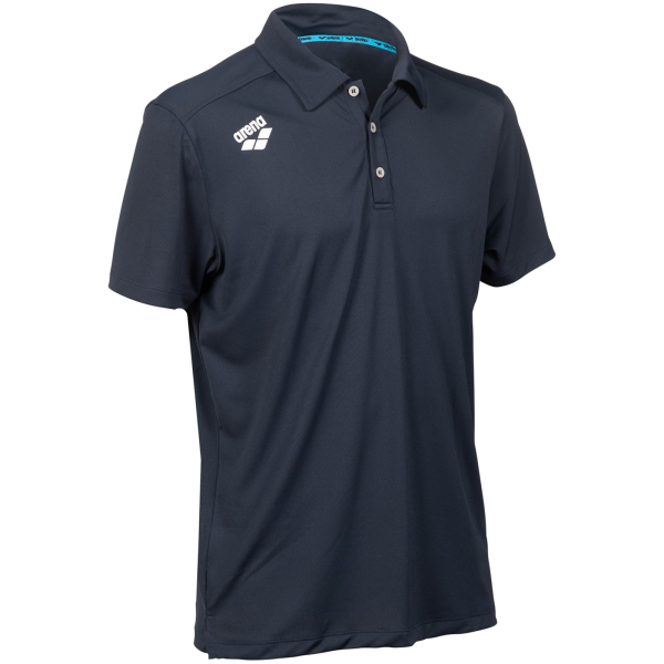 Arena Team Poloshirt Solid L navy Unisex