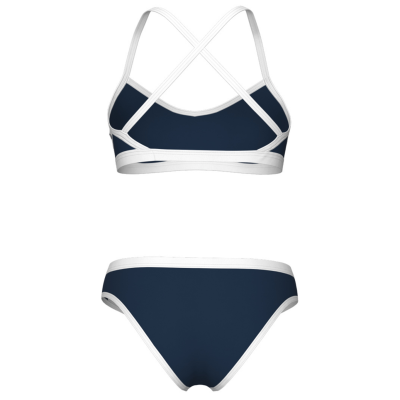 Arena W Arena Icons Bikini Cross Back Solid D 34 navy/white Damen Produktbild 1