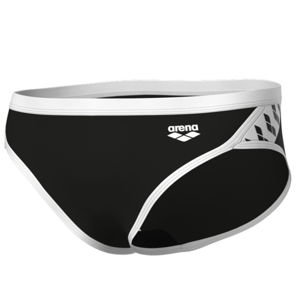 Arena M Arena Icons Swim Briefs Solid D 6 black/white Herren