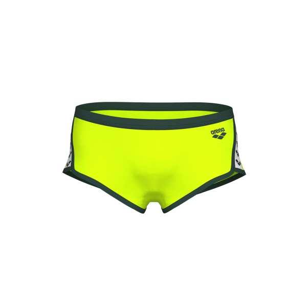 Arena M Arena Icons Swim Low Waist Short Solid D 4 artic lime/dark sage Herren