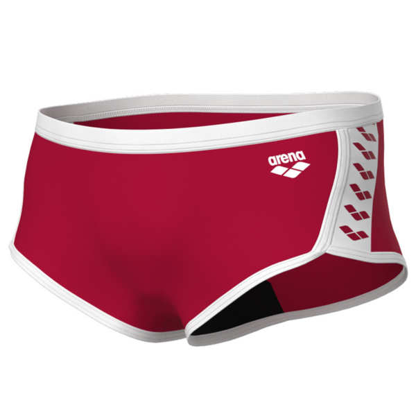 Arena M Arena Icons Swim Low Waist Short Solid D 8 red/white Herren
