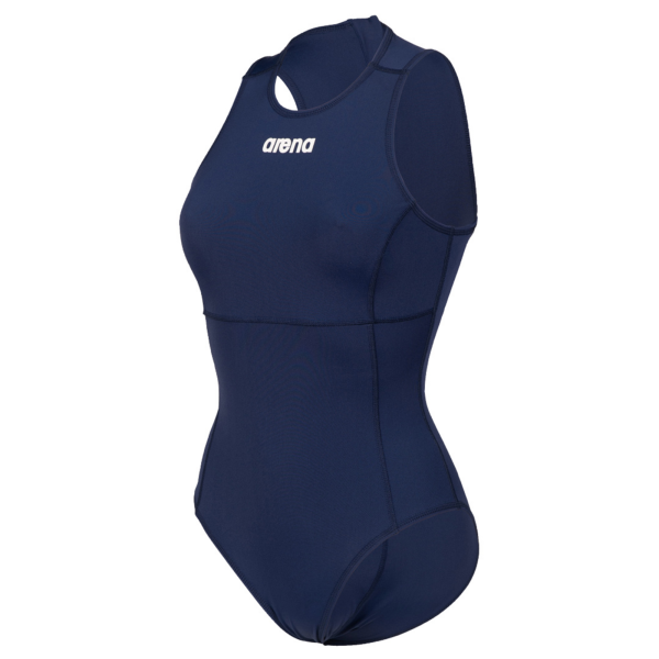Arena W Team Swimsuit Waterpolo Solid D 32 navy/white Damen