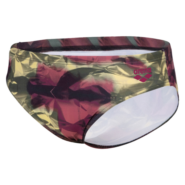 Arena M Arena Hero Camo Swim Brief D 7 red fandango multi Herren