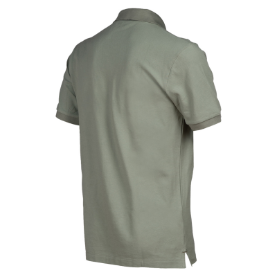 Arena M Poloshirt Solid Cotton Piquet M jade/dark olive Herren Produktbild 1