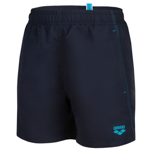 Arena B Beach Boxer Solid R 140 navy/turquoise Jungen