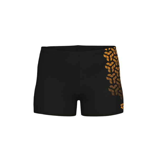 Arena B Arena Kikko V Swim Short Graphic 116 black/parrot Jungen
