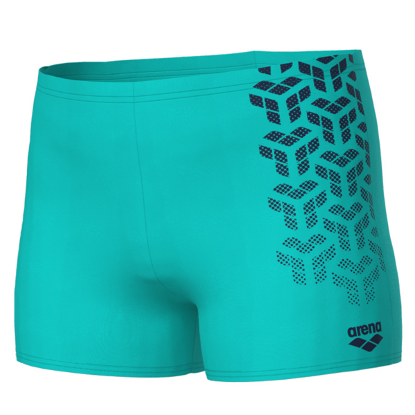 Arena B Arena Kikko V Swim Short Graphic 116 water/navy Jungen