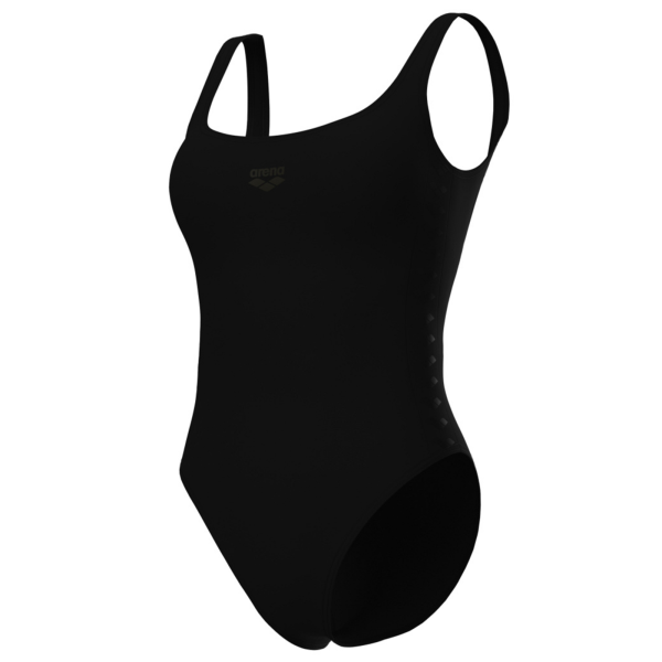 Arena W Arena Team Stripe Swimsuit U Back XS black Damen