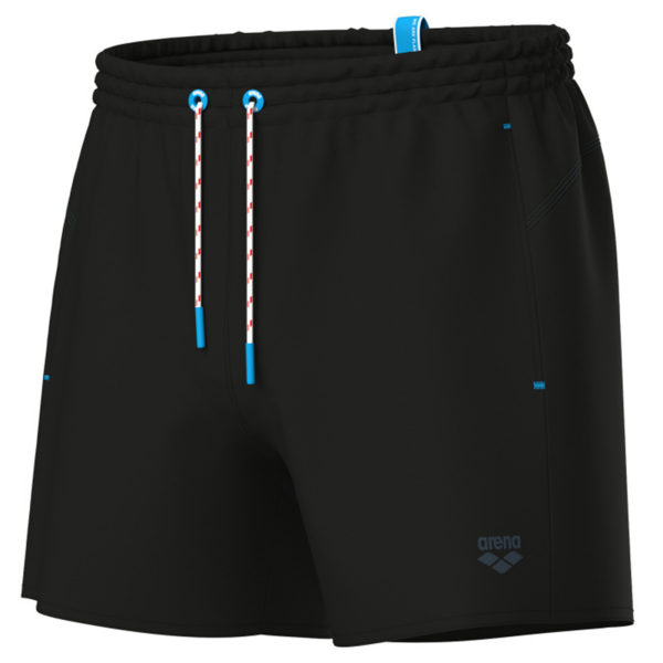 Arena M Arena Pro_File Beach Short Logo XL black/asphalt Herren
