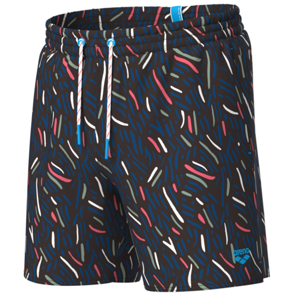 Arena M Beach Boxer Allover S sepia/multi Herren