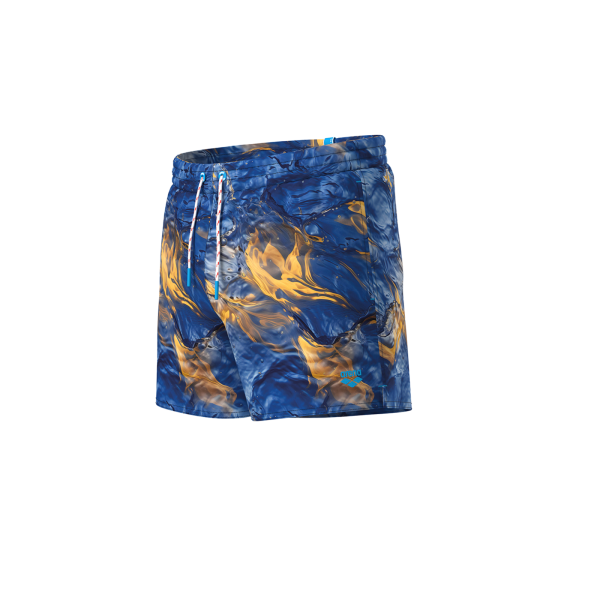 Arena M Beach Short Allover XXL blueriver multi Herren