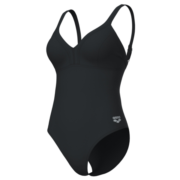 Arena W Arena Swimsuit Lara Soft Curve Back C Cup D 44 night grey Damen