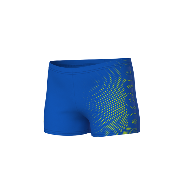 Arena B Arena Dim Light Swim Short 164 blue china/artic lime Jungen