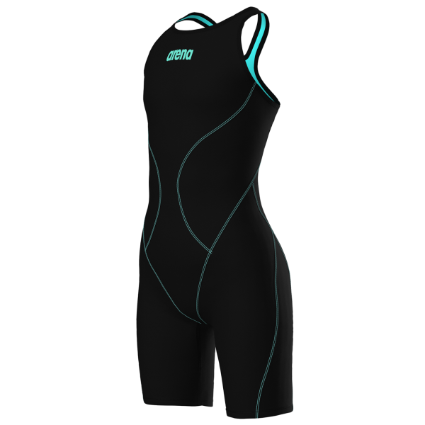 Arena G Powerskin Impulso Ob Jr 128 black/teal M&auml;dchen