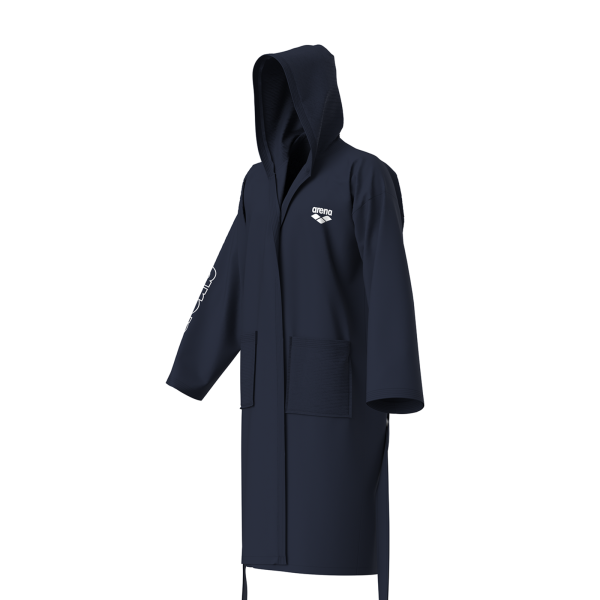 Arena Arena Zeal Robe XS navy/white Unisex