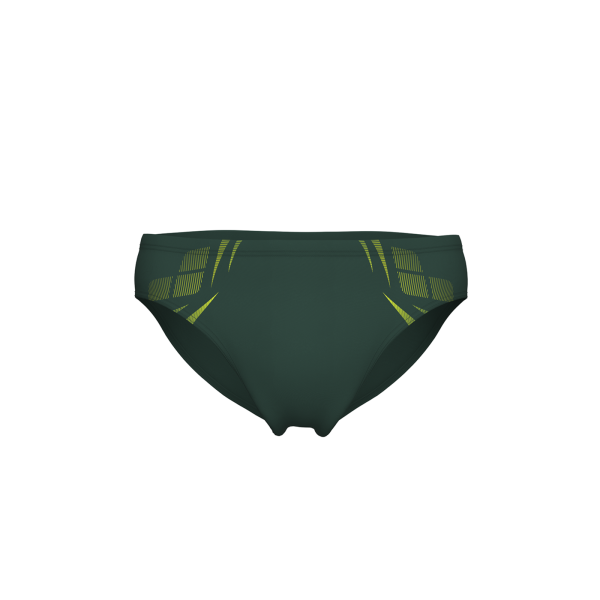 Arena M Arena Poseidonia Swim Briefs D 8 dark sage/artic lime Herren