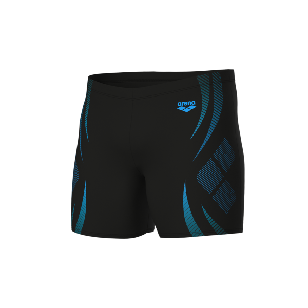 Arena M Arena Poseidonia Swim Mid Jammer D 7 black/turquoise Herren