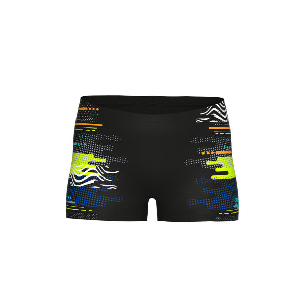Arena B Arena Rhythm Swim Short 164 black multi/black Jungen