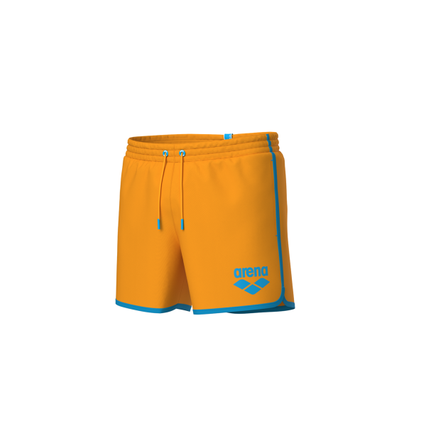 Arena M Arena Big Logo Borders Beach Short L parrot/turquoise Herren