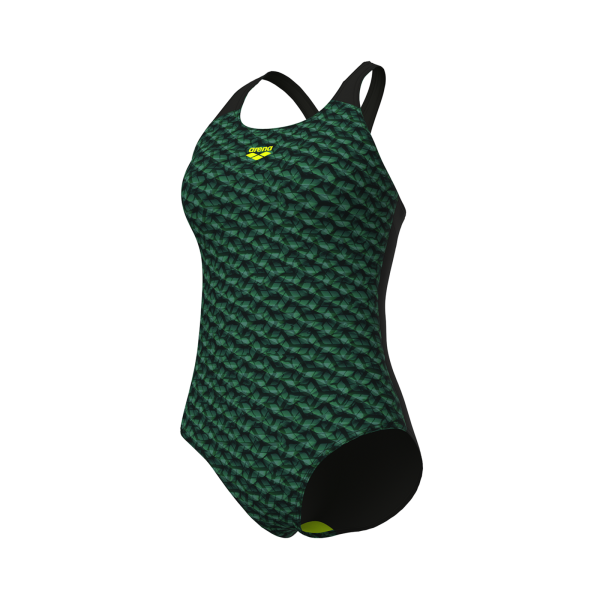 Arena W Arena Monogram Swimsuit Control Pro Low B D 34 dark sage multi/black Damen