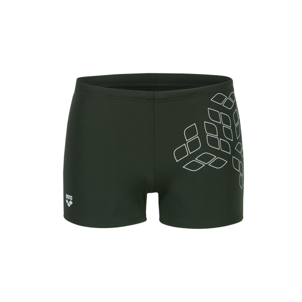 Arena M Arena Kikko Graphic Swim Short D 7 dark sage/white Herren