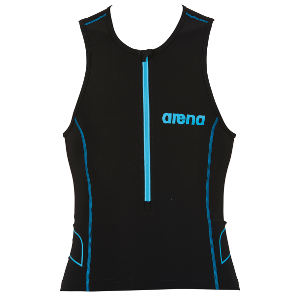 Arena M Tri Top ST S black/turquoise Herren