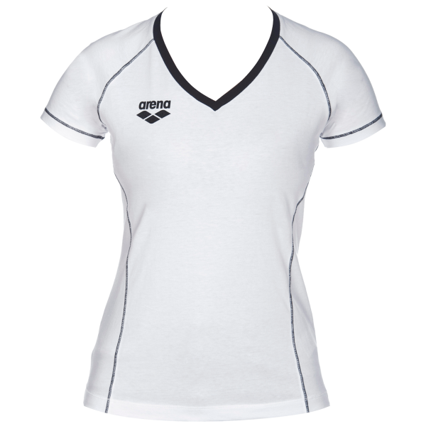 Arena W Tl S/S Tee XS/36 white Damen