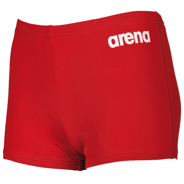 Arena B Solid Short Jr 164 red/white Jungen