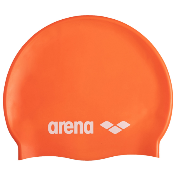 Arena Classic Silicone Cap one size orange Unisex