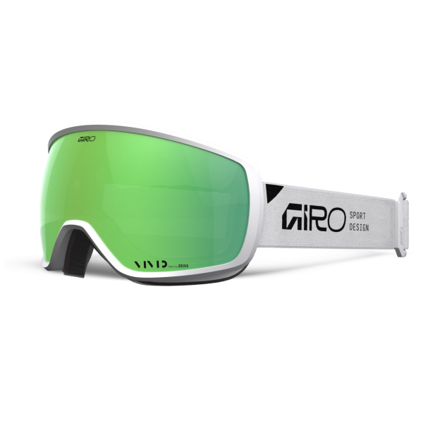 Giro Balance II Vivid Goggle one size white stacked vivid emerald S2 Herren