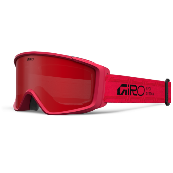 Giro Index 2.0 Flash Goggle one size red stacked amber scarlet S2 Unisex