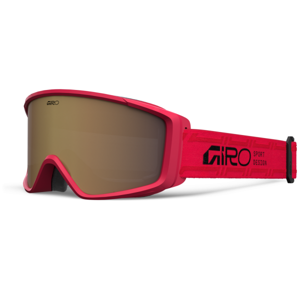 Giro Index 2.0 Basic Goggle one size red stacked amber rose S2 Unisex