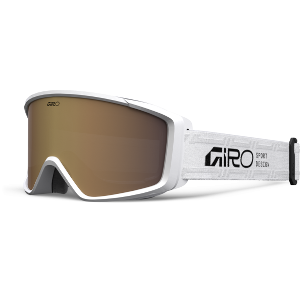 Giro Index 2.0 Basic Goggle one size white stacked amber rose S2 Unisex