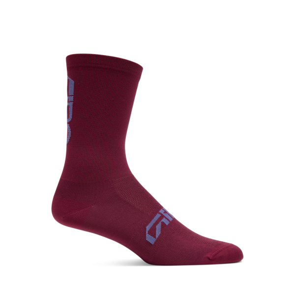 Giro Comp Racer High Sock L dark maroon Unisex